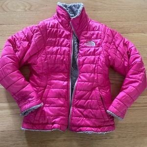 Reversible North Face Girls Winter Jacket